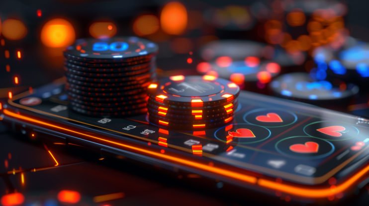 747ph Slots reel games displayed on a mobile phone screen in the Philippines